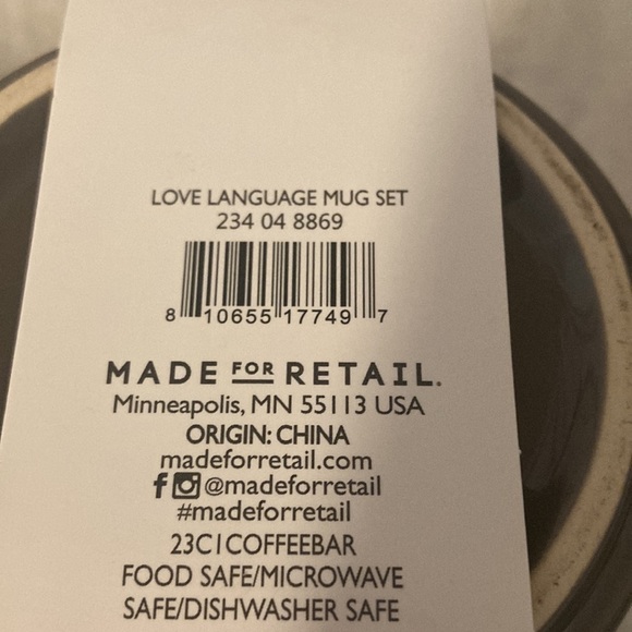 Target BP 2023 Coffee Is My Love Language Stacking Mugs - Picture 6 of 7